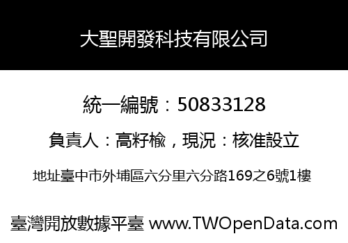 大聖開發科技有限公司
