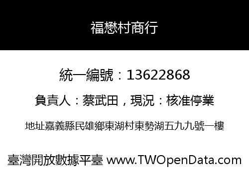福懋村商行