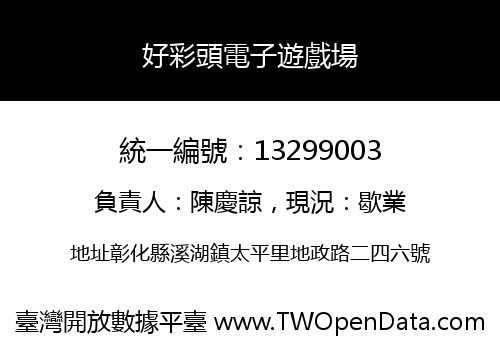 好彩頭電子遊戲場