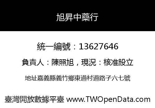 旭昇中藥行
