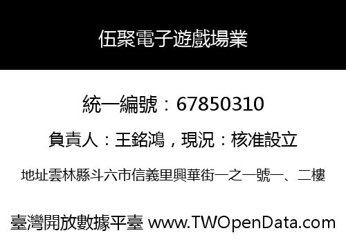 伍聚電子遊戲場業
