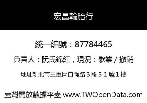 宏昌輪胎行