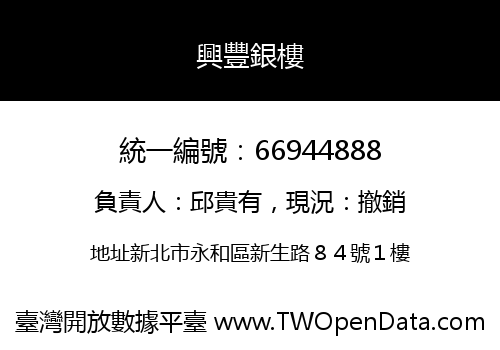 興豐銀樓
