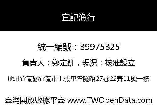 宜記漁行
