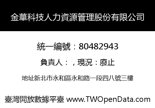 金華科技人力資源管理股份有限公司