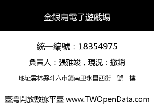 金銀島電子遊戲場