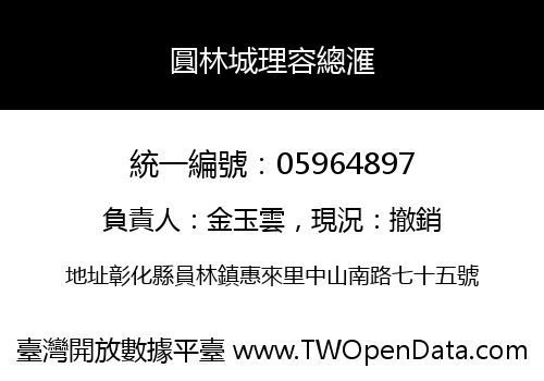 圓林城理容總滙