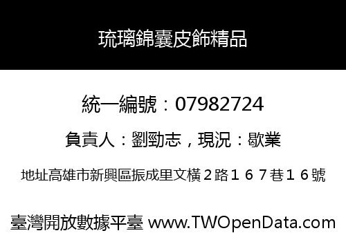 琉璃錦囊皮飾精品