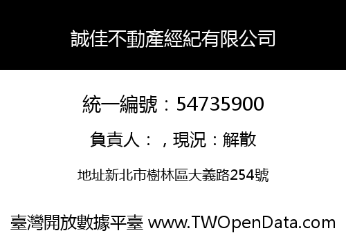 誠佳不動產經紀有限公司