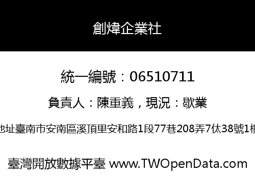 創煒企業社