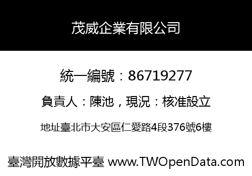 茂威企業有限公司
