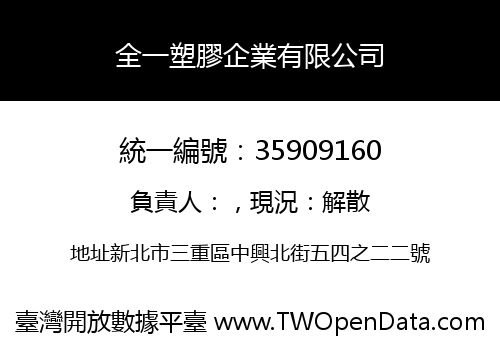 全一塑膠企業有限公司