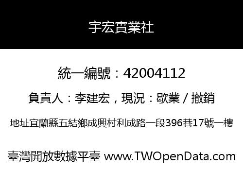 宇宏實業社