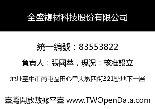 全盛複材科技股份有限公司