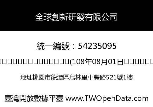 全球創新研發有限公司