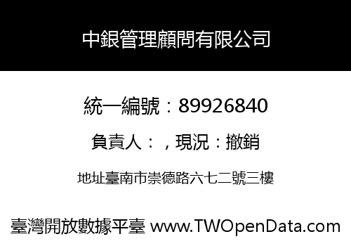 中銀管理顧問有限公司