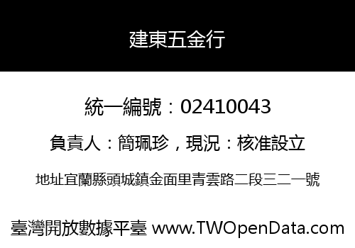 建東五金行