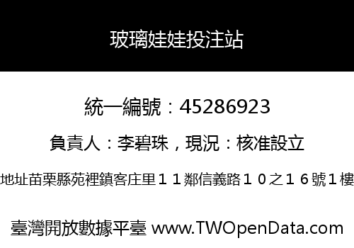 玻璃娃娃投注站