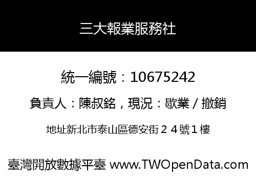 三大報業服務社