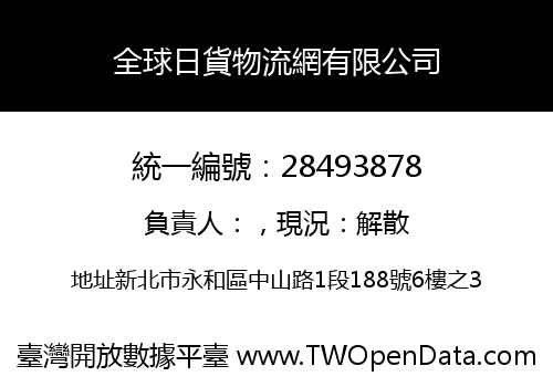 全球日貨物流網有限公司