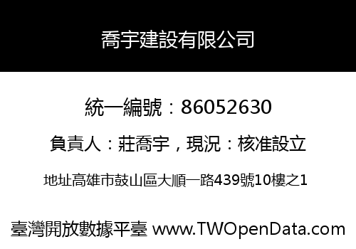 喬宇建設有限公司
