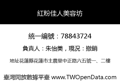 紅粉佳人美容坊
