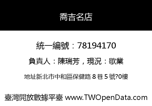 喬吉名店