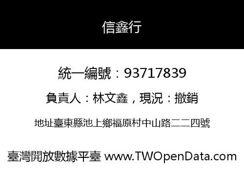 信鑫行
