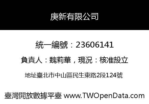 庚新有限公司