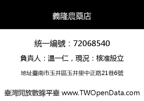 義隆農藥店