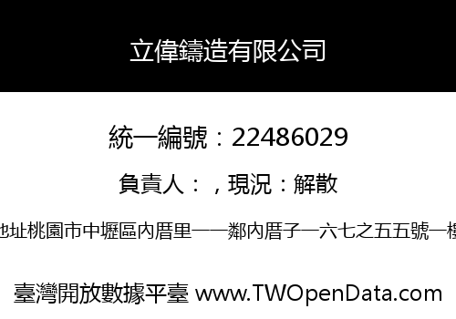 立偉鑄造有限公司