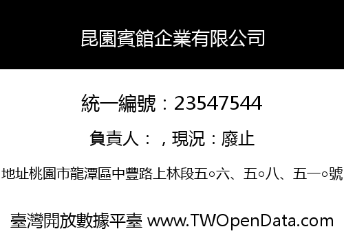 昆園賓館企業有限公司