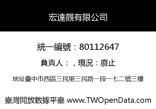 宏達觀有限公司