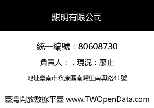 騏明有限公司