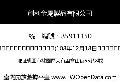 創利金屬製品有限公司