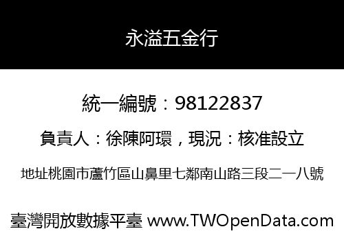 永溢五金行