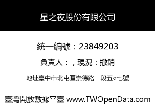 星之夜股份有限公司