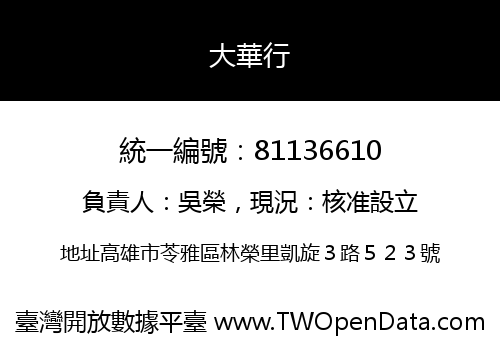 大華行