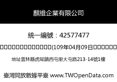 麒維企業有限公司
