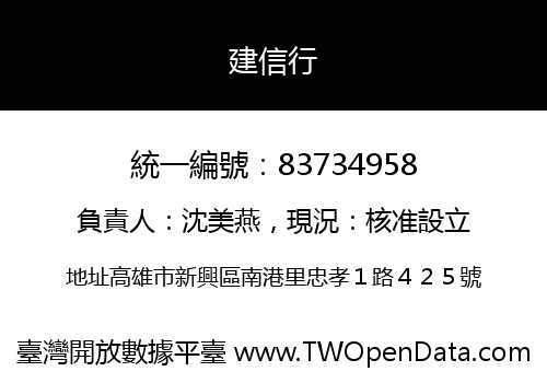 建信行