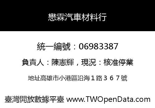 懋霖汽車材料行