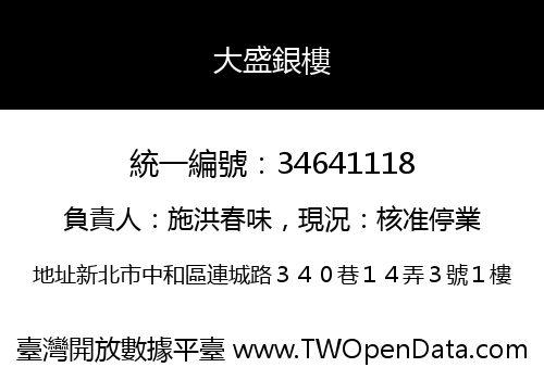 大盛銀樓