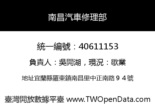 南昌汽車修理部