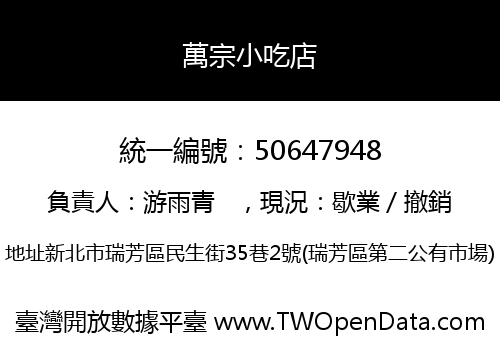 萬宗小吃店