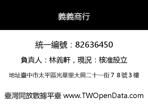 義義商行