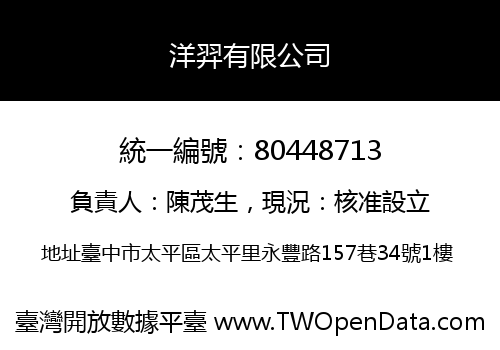 洋羿有限公司