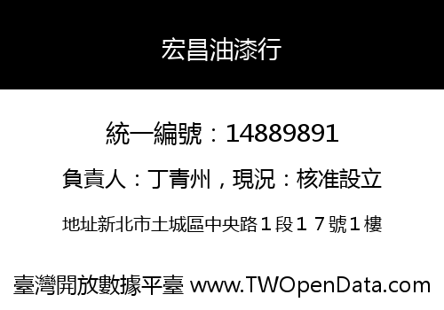 宏昌油漆行
