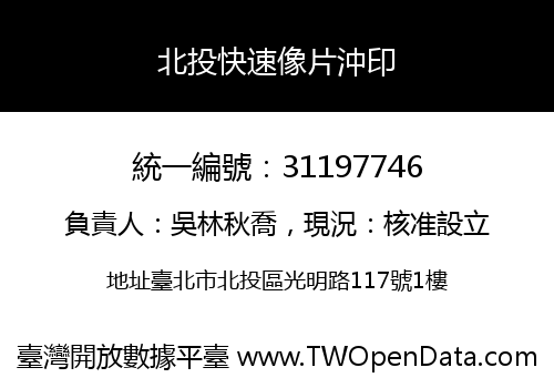 北投快速像片沖印