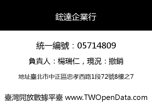 鋐達企業行