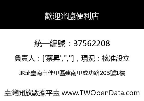 歡迎光臨便利店